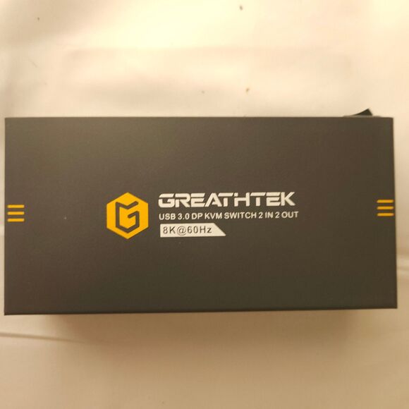 8k 60hz HDMI displayport kvm Switch 2 Monitors 2 Computers 4k 240hz USB kvm swit - Picture 3 of 4